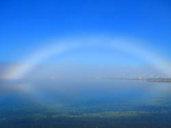 fog rainbow seabeck WA
