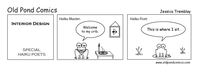 Old Pond Comics - NaHaiWriMo 2013 